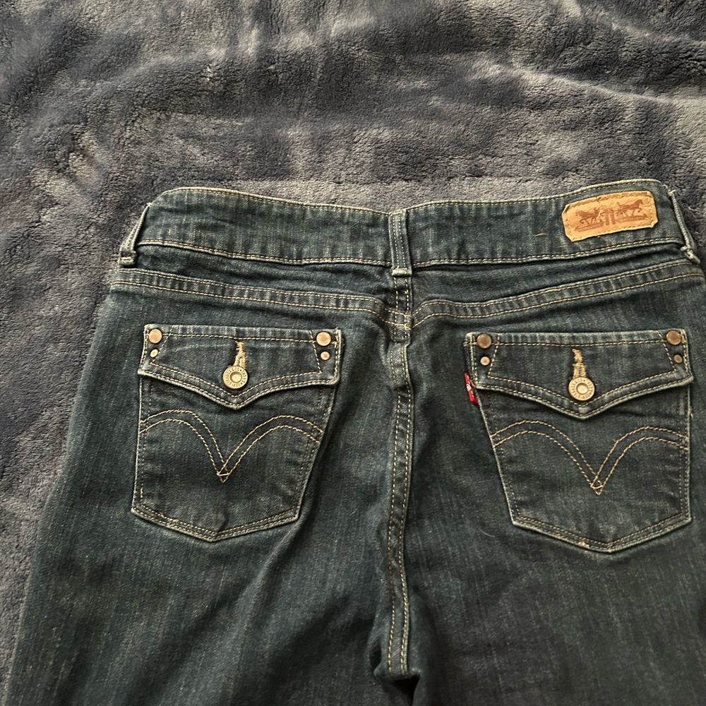Levi's Dark Blue Denim Jeans
